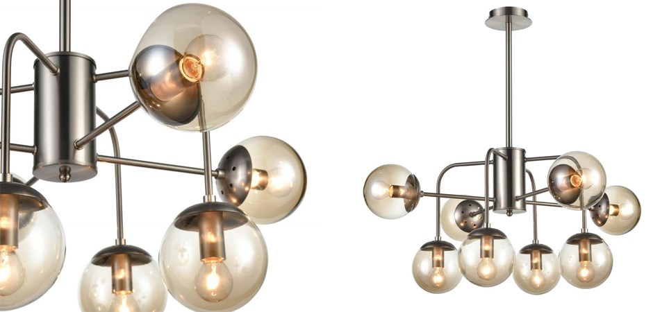 Люстра Amber Balls Chandelier 8 Люстра Amber Balls Chandelier 8 - Loft-Concept в Самаре