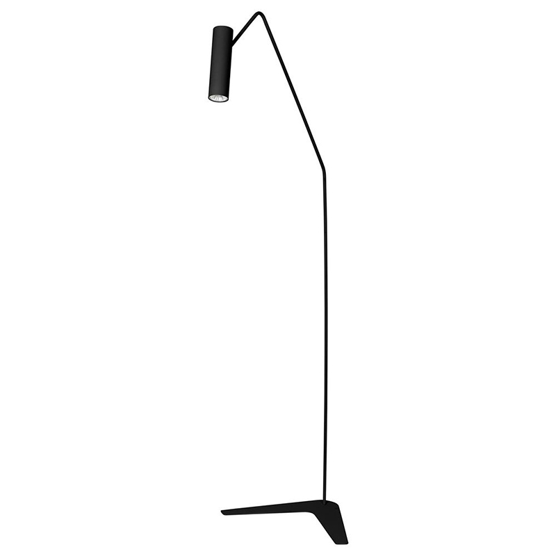 Торшер Tibo Trumpet Floor Lamp black Черный в Самаре | Loft Concept 