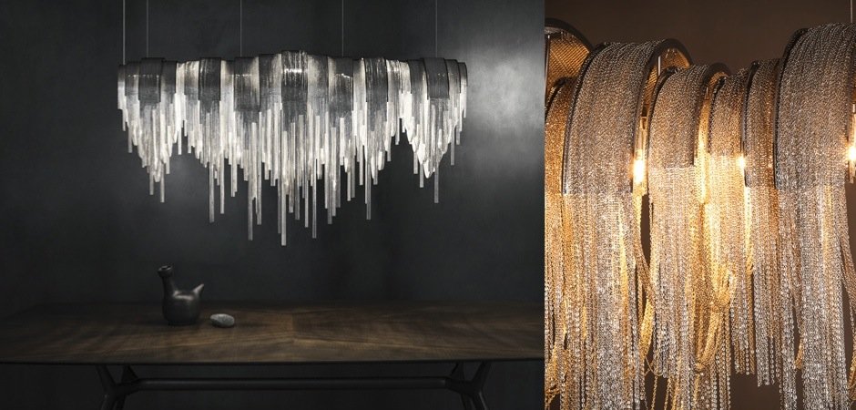 Люстра Volver Golden Chain Chandelier Люстра Volver Golden Chain Chandelier - Loft-Concept в Самаре