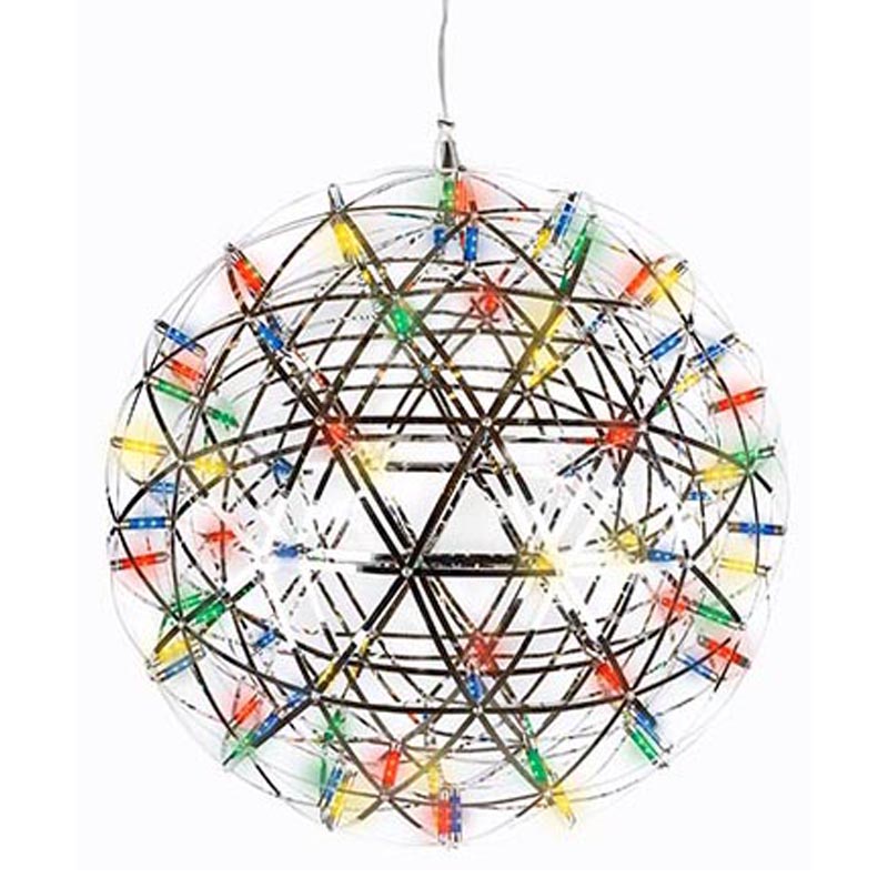 Люстра Moooi 3D Sphere Colored lamp M Хром Мульти Люстра Moooi 3D Sphere Colored lamp M Хром Мульти в Самаре | Loft Concept