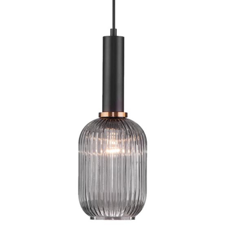 Светильник Ferm Living chinese lantern Gray III Серый (Gray) Черный в Самаре | Loft Concept 