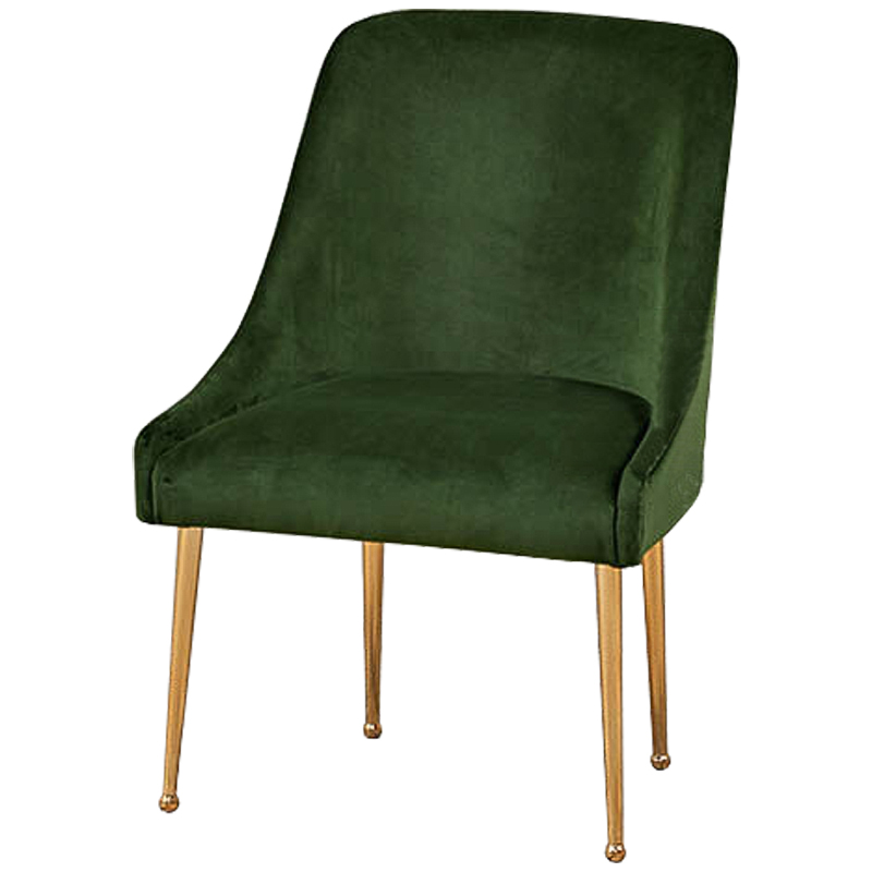 Стул Gormal Stool green Зеленый Золотой в Самаре | Loft Concept 