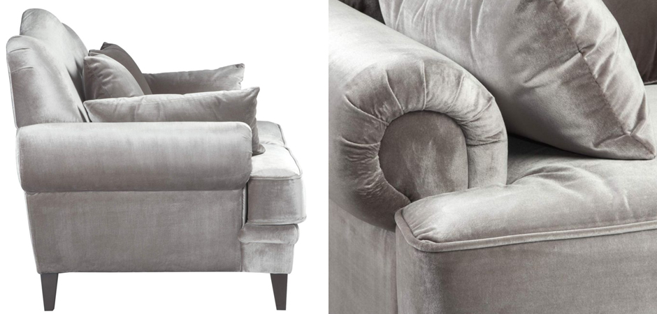 Диван Maria Teresa Sofa Grey - фото №1