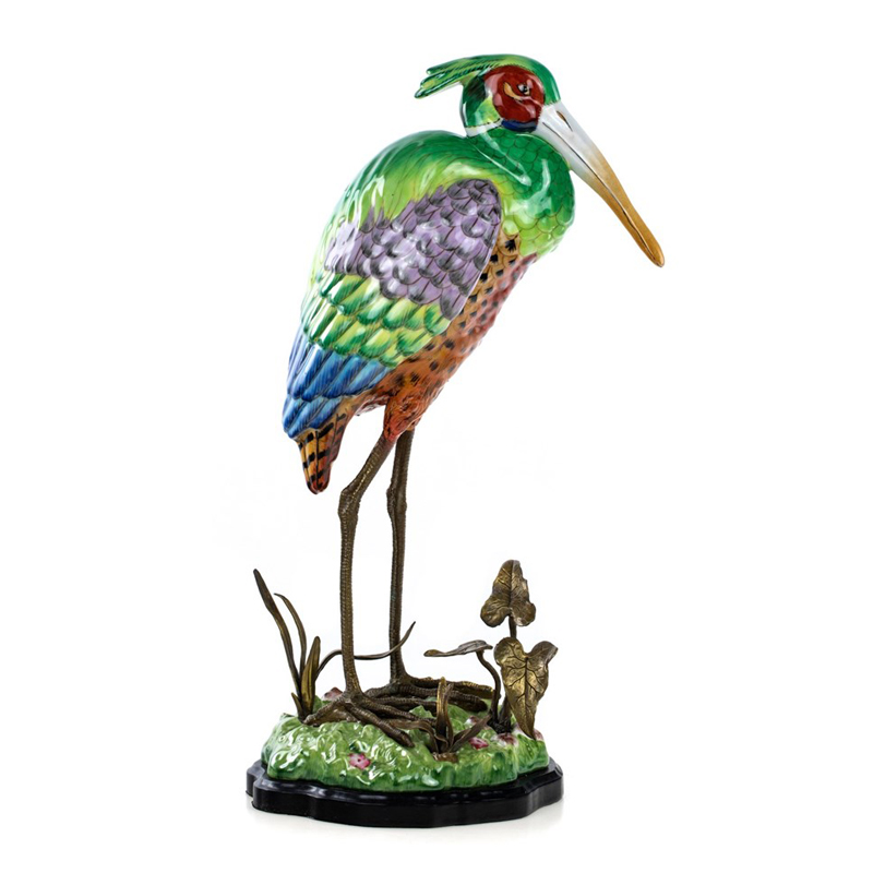 Статуэтка Heron Figure multicolored Мульти Бронза в Самаре | Loft Concept 