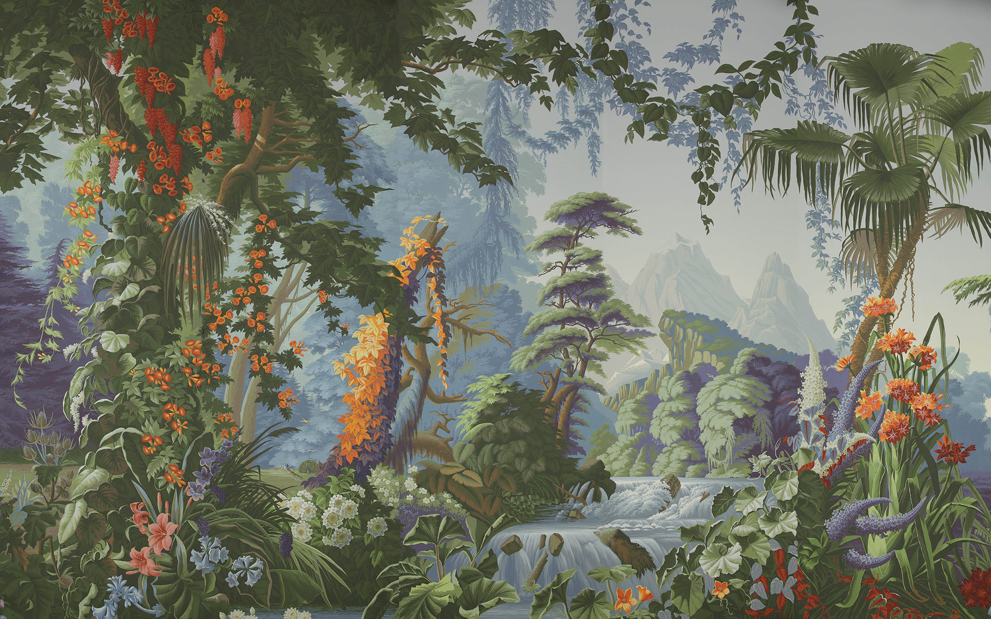Обои ручная роспись L'Eden Eden on scenic paper Обои ручная роспись L'Eden Eden on scenic paper - постер Loft-Concept в Самаре