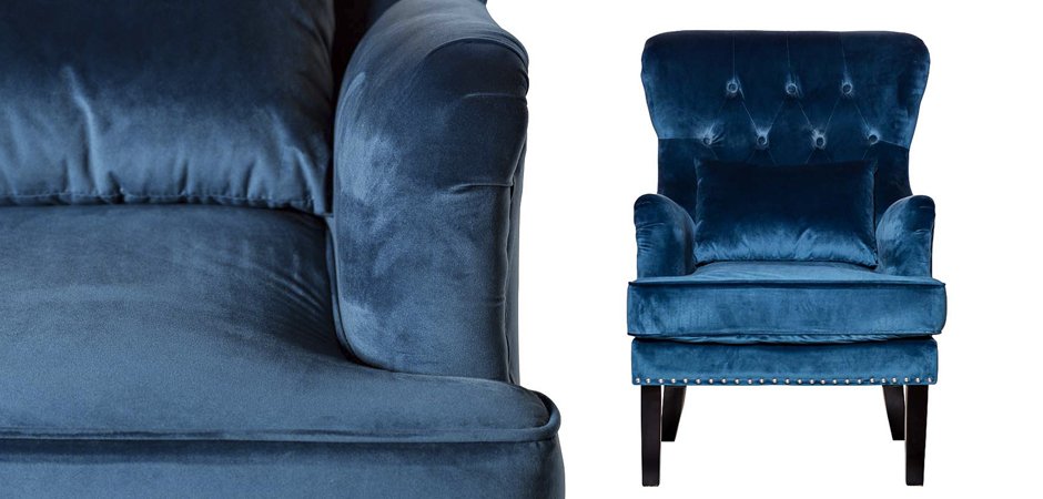 Stony Brook Chair Blue Кресло Stony Brook Chair Blue Кресло - Loft-Concept в Самаре