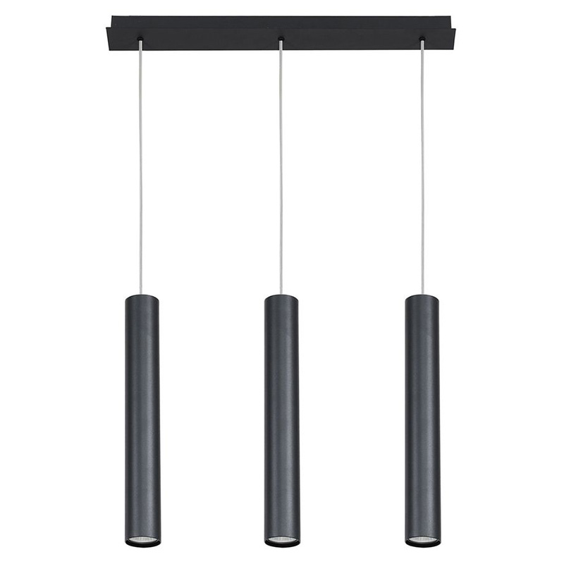 Люстра Luis Chandelier Line black Черный в Самаре | Loft Concept 