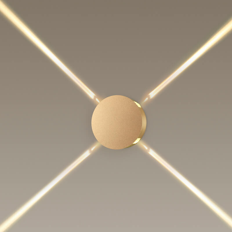 Спот Jedi Beam Sconce Circle gold Золотой в Самаре | Loft Concept 