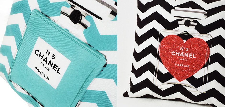 Декоративная подушка CHANEL № 5 - Loft-Concept в Самаре