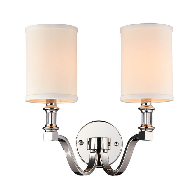 Бра Art Lamp Beige nickel 2 Никель Сатин Бежевый в Самаре | Loft Concept 