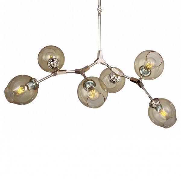 Люстра Branching Bubble Chandelier 6 Amber Янтарь (Amber) в Самаре | Loft Concept 