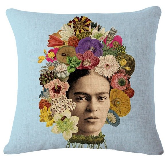 Декоративная подушка Frida Kahlo 3  в Самаре | Loft Concept 