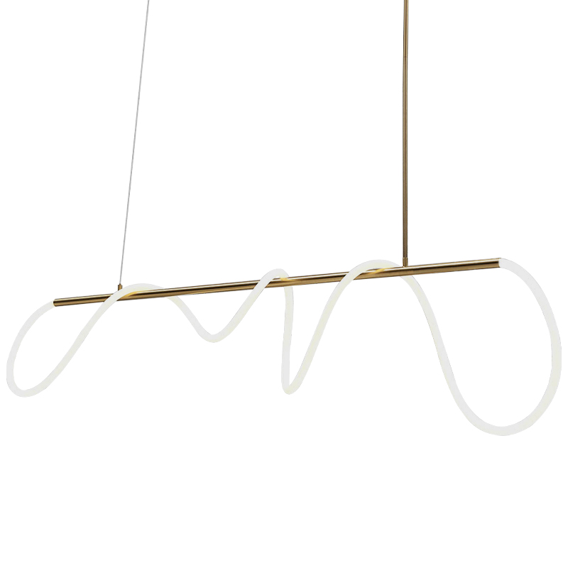 Светильник Luke Lampco Tracer Bar Gold 160 Золотой Белый в Самаре | Loft Concept 