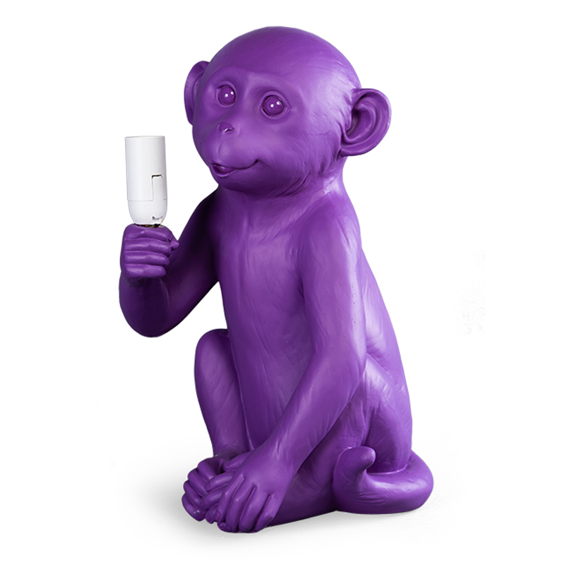 Настольная лампа Purple Monkey Фиолетовый в Самаре | Loft Concept 