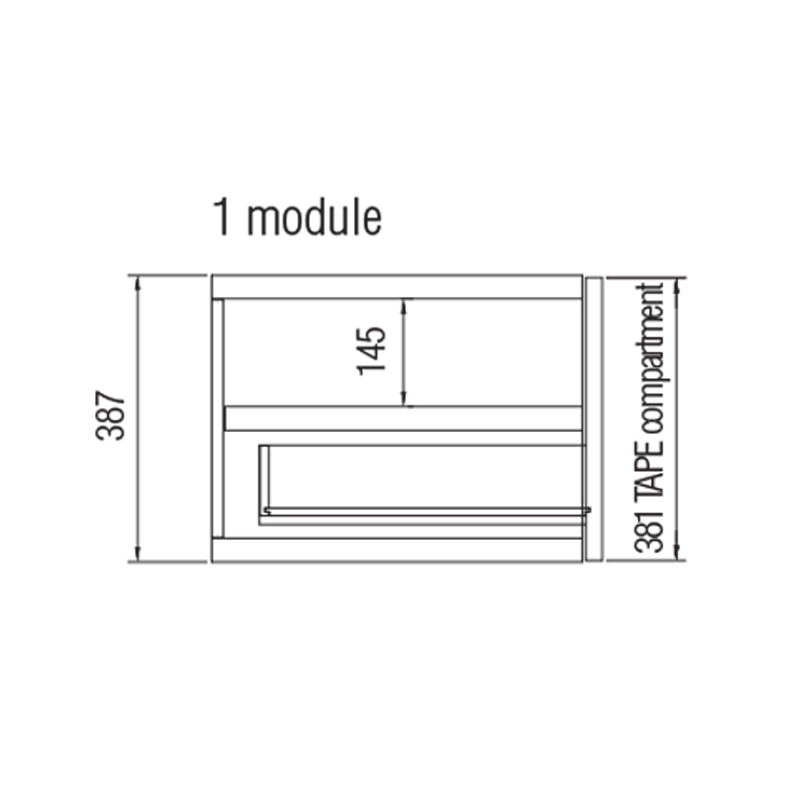 Дизайнерский длинный буфет 505 UP SIDEBOARD в Самаре