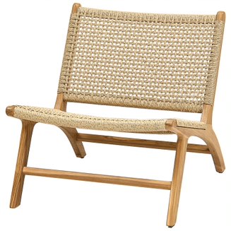 Кресло Wicker Rana lounge Chair Бежевый в Самаре | Loft Concept 