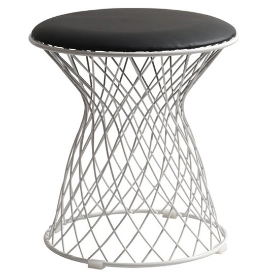 Табурет Wire Diamond Stool Красный Белый Черный в Самаре | Loft Concept 