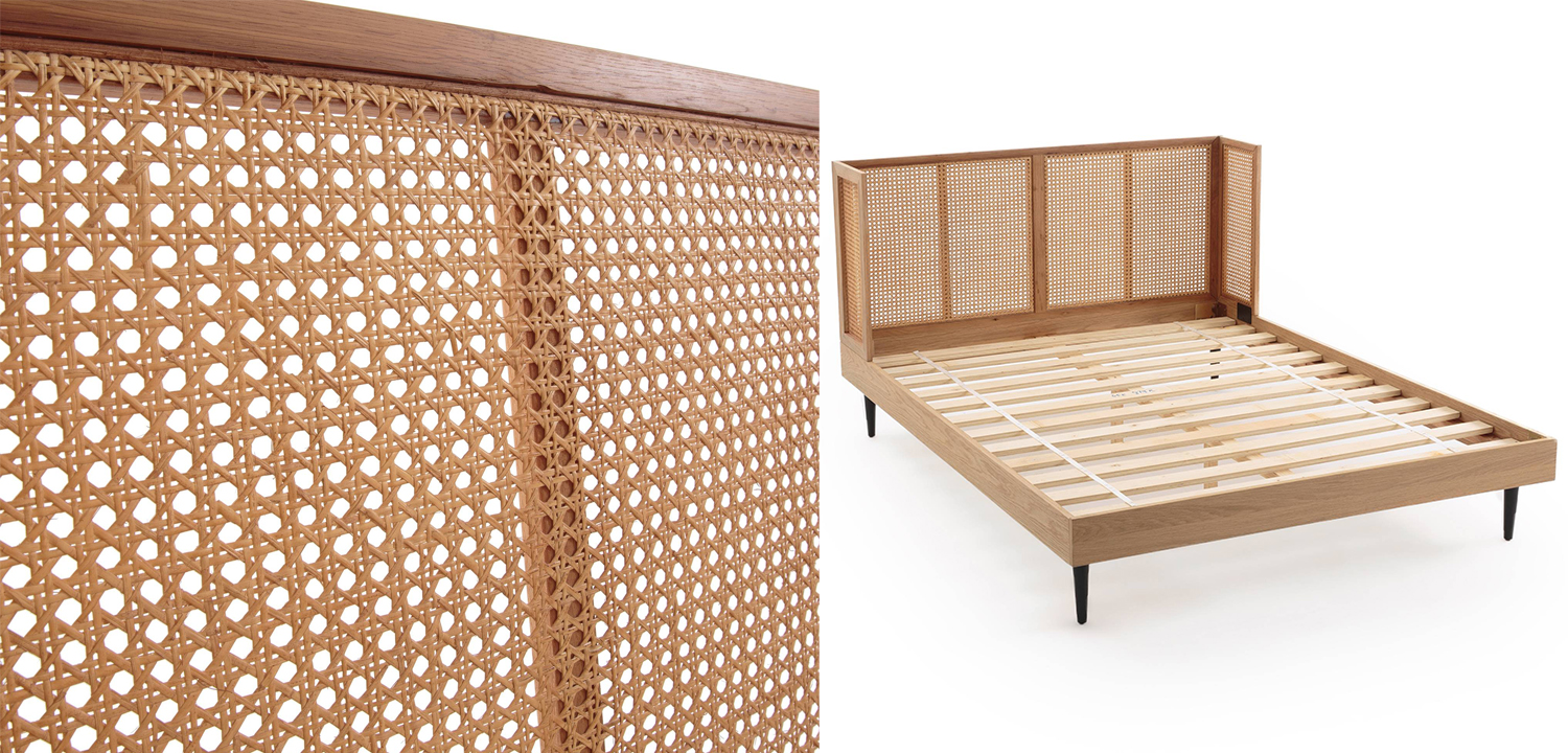 Кровать Nora Wicker Bed - фото №1