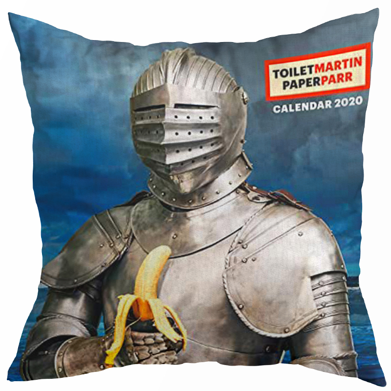 Декоративная подушка Seletti Cushion Knight Синий Серый Красный в Самаре | Loft Concept 