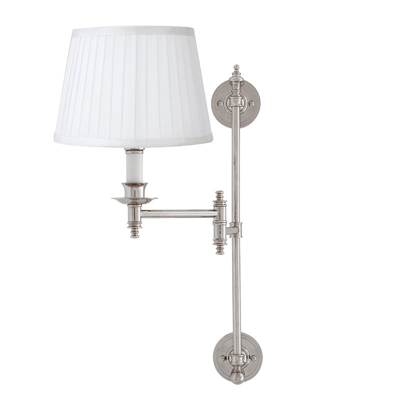 Бра Wall Lamp Indigo Nickel Никель Белый в Самаре | Loft Concept 