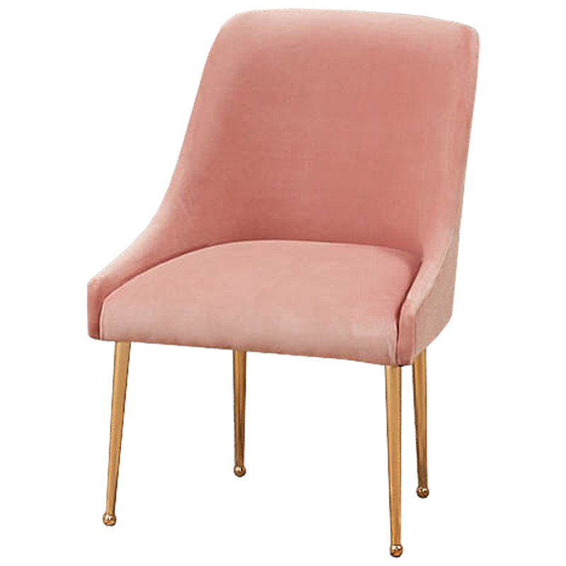 Стул Gormal Stool pink Розовый Золотой в Самаре | Loft Concept 