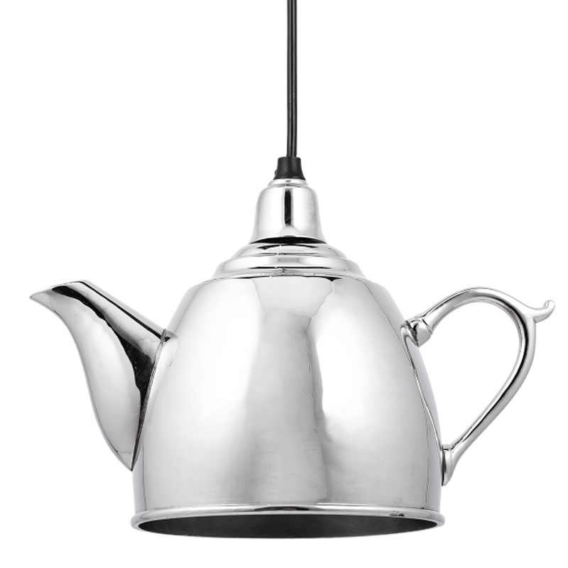 Подвесной светильник Teapot Серебряный в Самаре | Loft Concept 