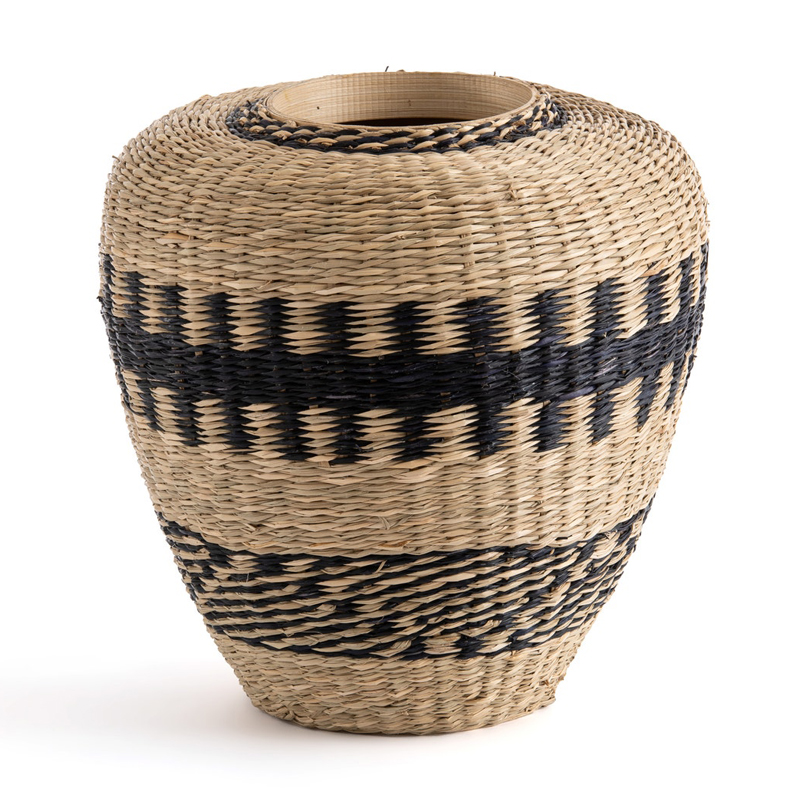 Ваза Wicker Vase with Bamboo and Herbarium  в Самаре | Loft Concept 