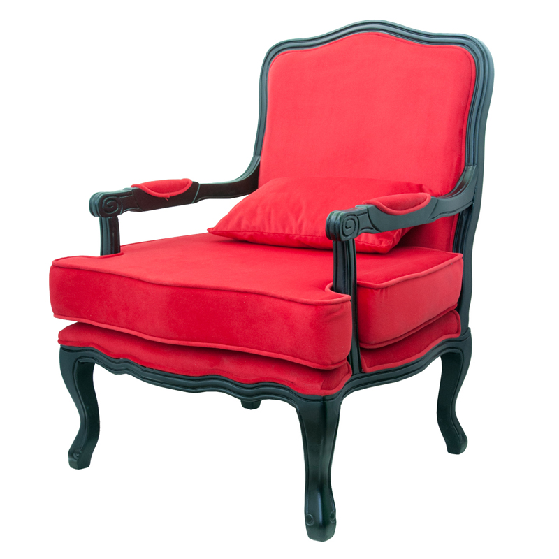 Кресло Harold Chair red Красный в Самаре | Loft Concept 