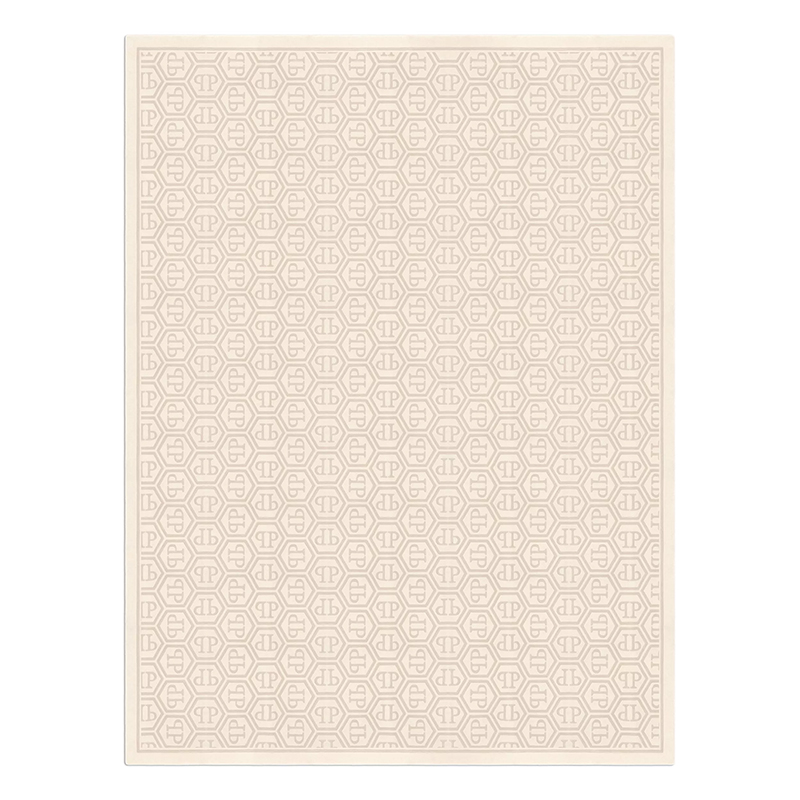 Ковер Carpet Hexagon 300 x 400 Бежевый ivory ( слоновая кость ) в Самаре | Loft Concept 