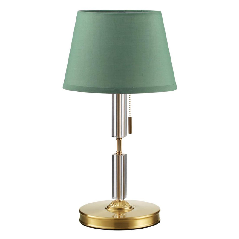 Настольная лампа Ramona Green Table Lamp Бронза Зеленый в Самаре | Loft Concept 