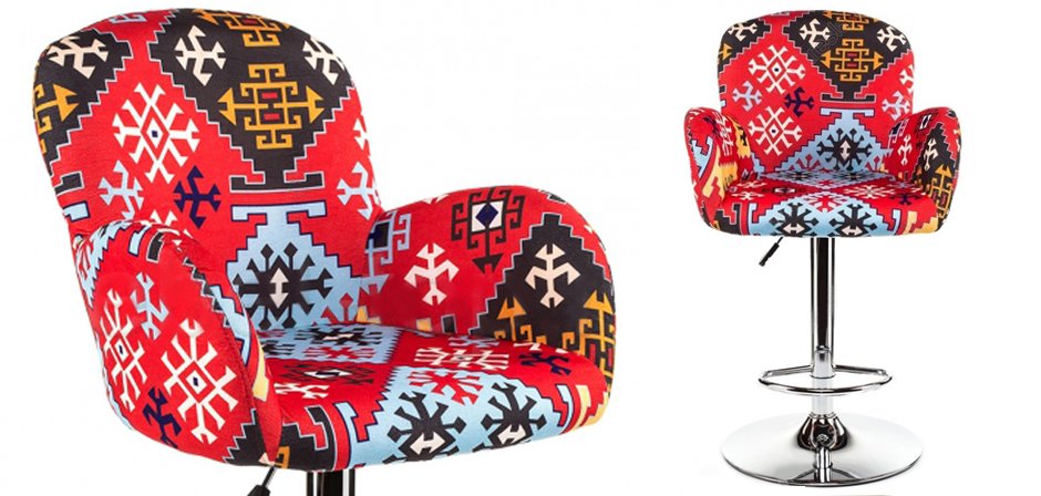 Барный стул Kelim Bar Stool Барный стул Kelim Bar Stool - Loft-Concept в Самаре