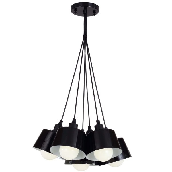 Люстра Compact Pendant Black Черный в Самаре | Loft Concept 