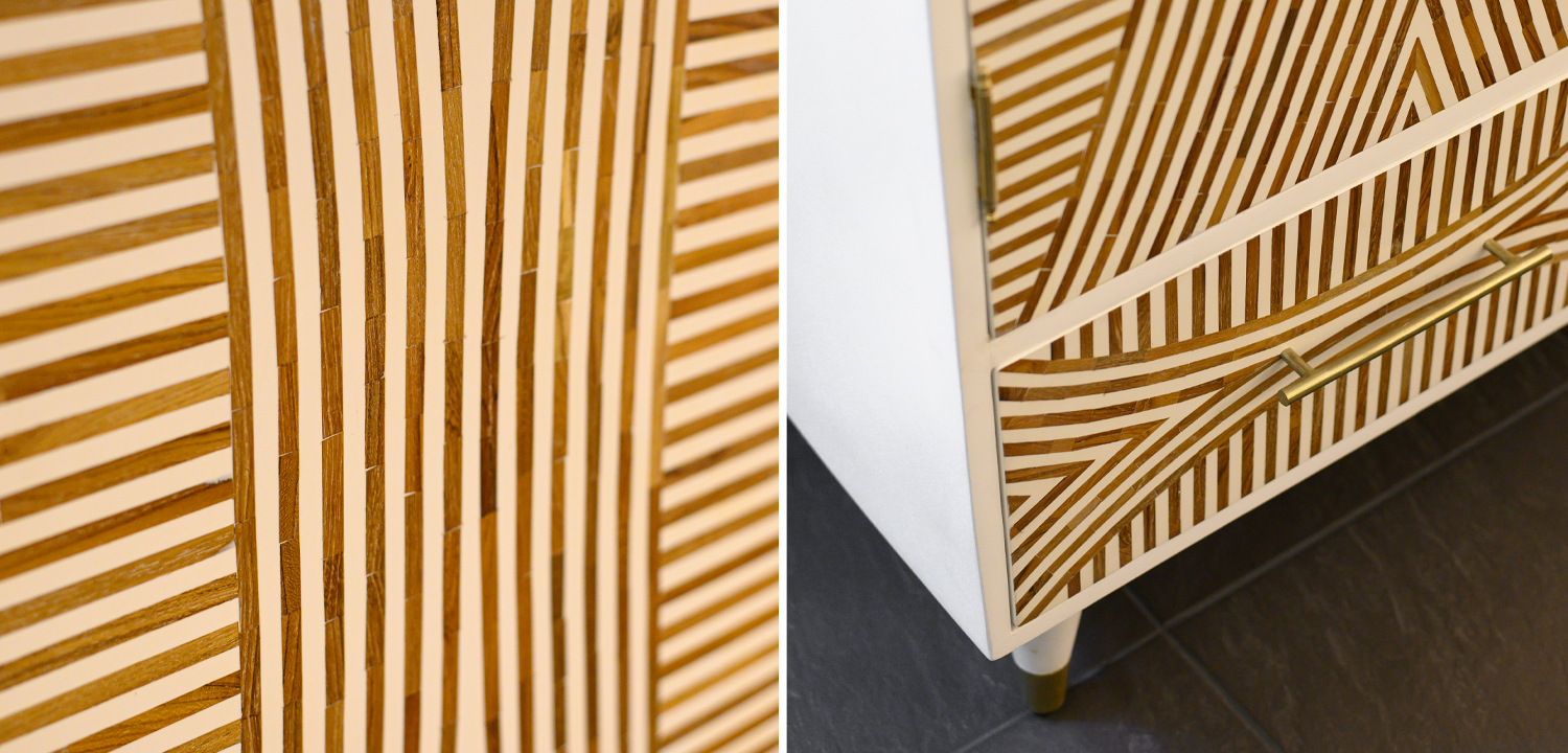 Шкаф Arc Bone Inlay - фото №1