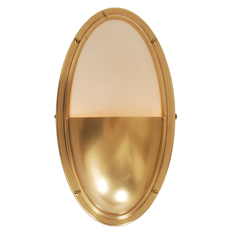 Бра Benita Loft Sconce gold Золотой Белое матовое стекло в Самаре | Loft Concept 