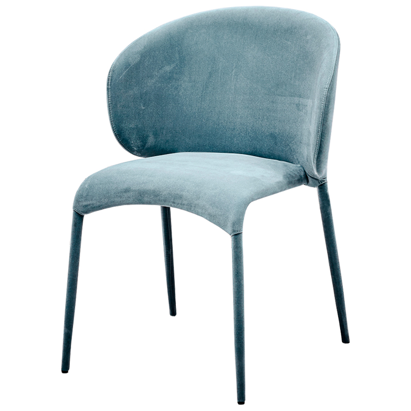 Стул Caroline Stool Pastel Blue Голубой пастельный в Самаре | Loft Concept 