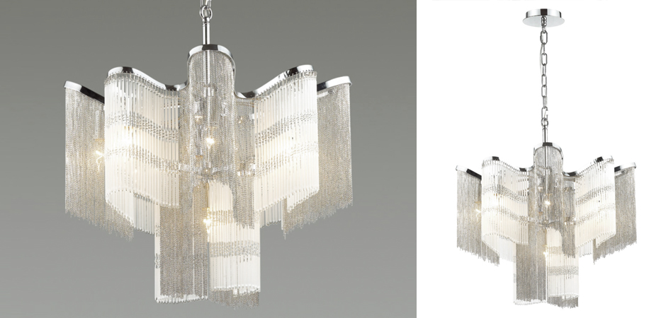 Люстра Mirage Chandelier Silver 60 - Loft-Concept в Самаре