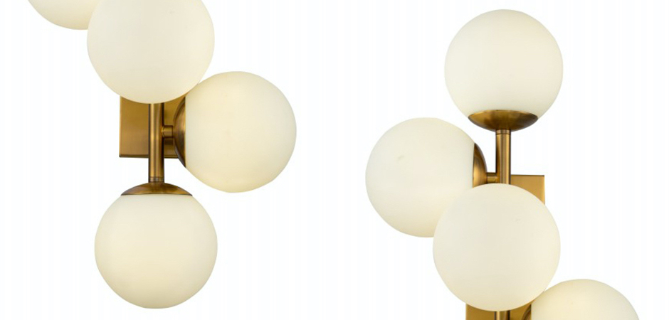 Бра White Balls Sconces Бра White Balls Sconces - Loft-Concept в Самаре