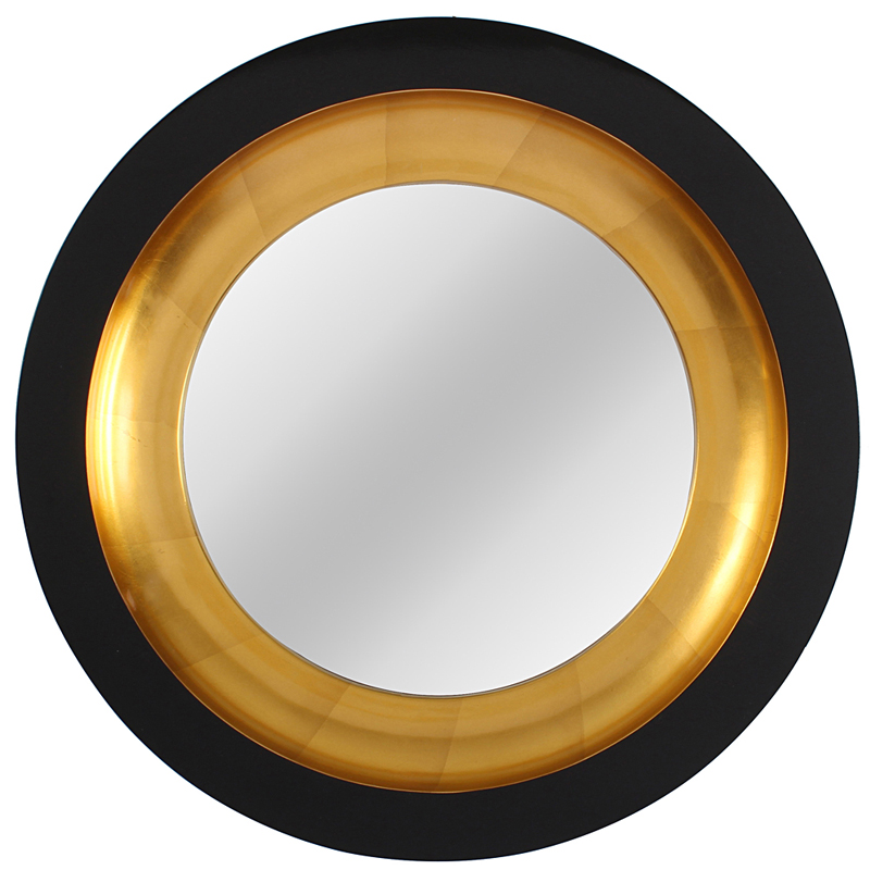 Зеркало Black and Gold Circle Mirror  в Самаре | Loft Concept 