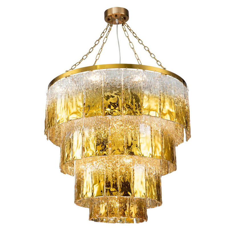 Люстра Golden Ombre Chandelier 61 Золотой в Самаре | Loft Concept 