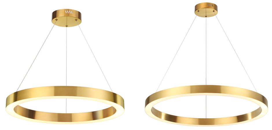 Люстра Gold Ribbon Ring II Люстра Gold Ribbon Ring II - Loft-Concept в Самаре