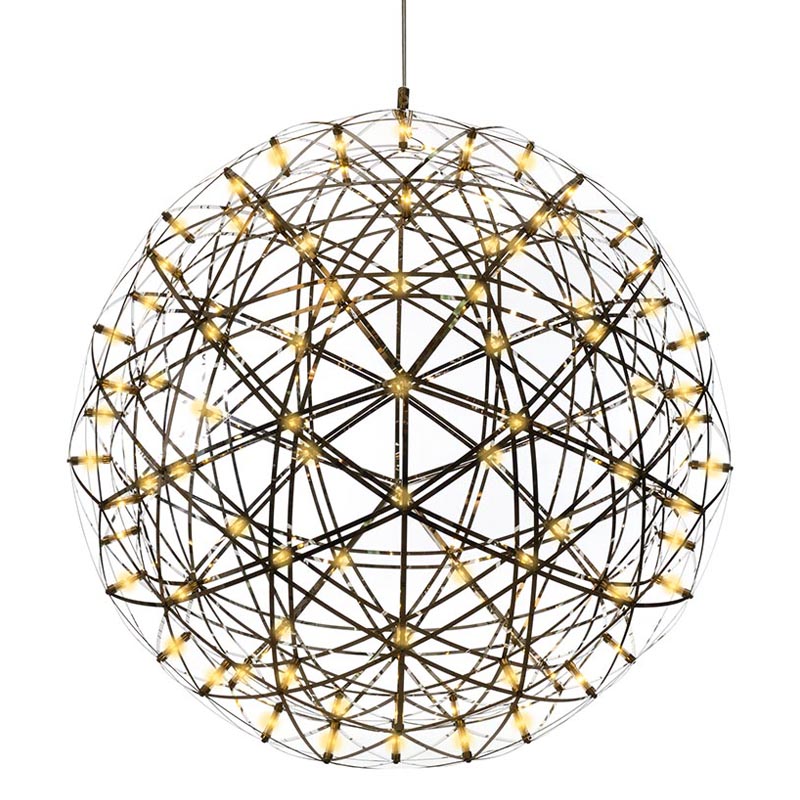 Люстра Moooi 3D Sphere Yellow lamp L Хром в Самаре | Loft Concept 