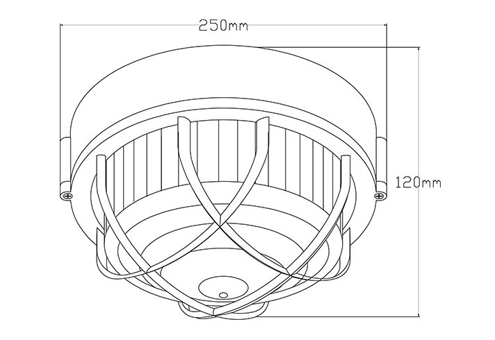 Спот Loft Round Plate в Самаре