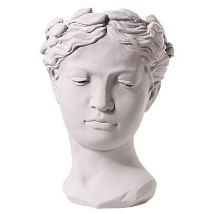 Ваза Female Bust white ivory ( слоновая кость ) Ваза Female Bust white ivory ( слоновая кость ) в Самаре | Loft Concept