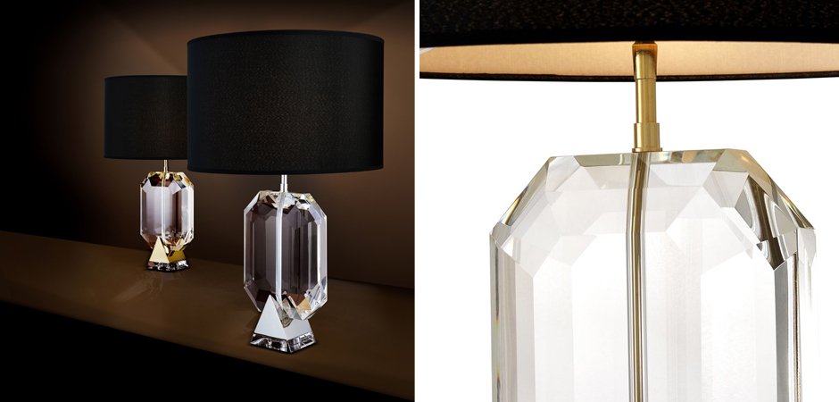 Настольная лампа Eichholtz Table Lamp Emerald Gold & Black Настольная лампа Eichholtz Table Lamp Emerald Gold & Black - Loft-Concept в Самаре