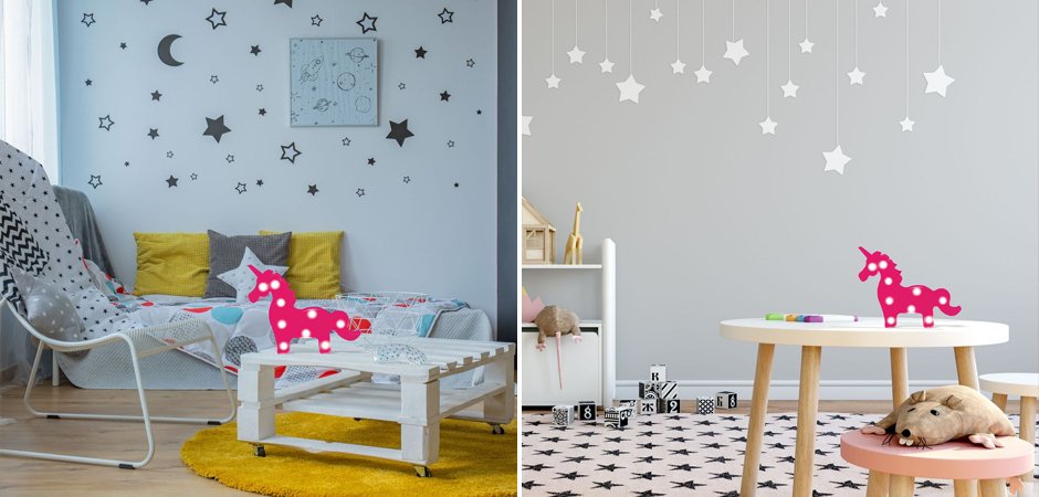 Детский ночник Розовый единорог Детский ночник Розовый единорог - Loft-Concept в Самаре