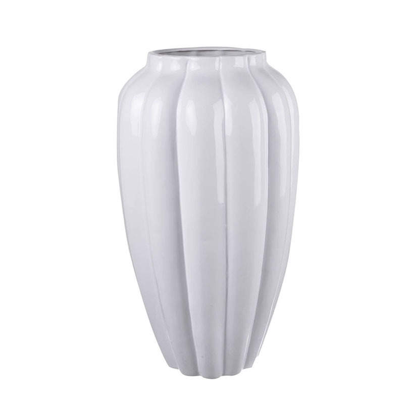 Ваза Carambola Vase white high Белый в Самаре | Loft Concept 