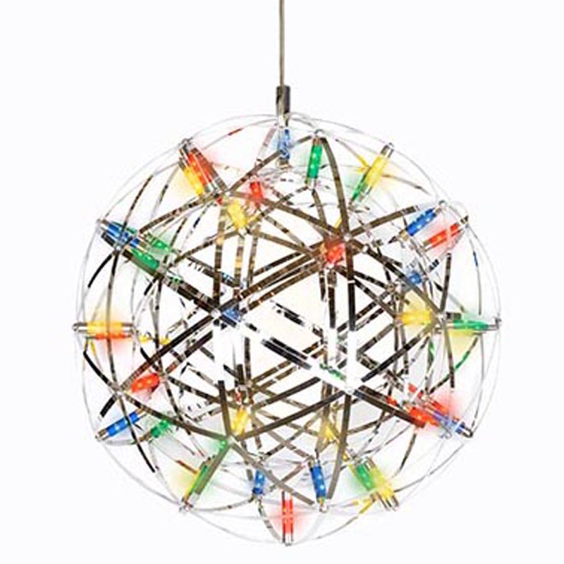 Люстра Moooi 3D Sphere Colored lamp S Хром Мульти в Самаре | Loft Concept 