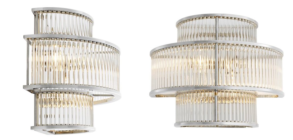 Бра Wall Lamp Mancini Nickel Бра Wall Lamp Mancini Nickel - Loft-Concept в Самаре