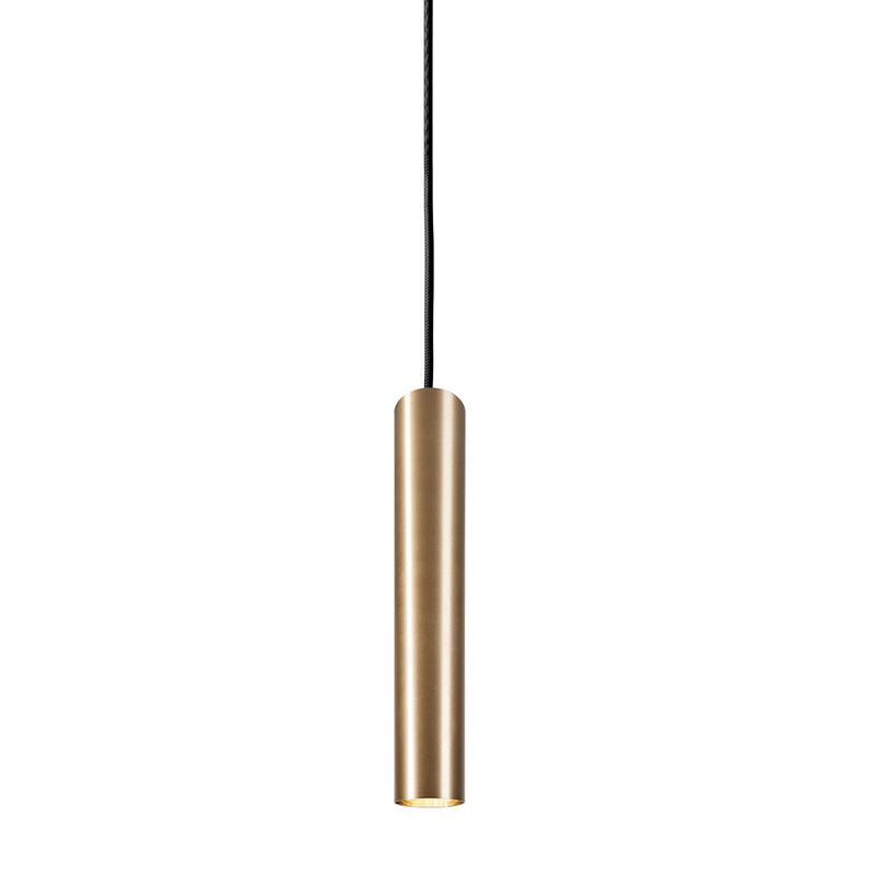 Подвесной светильник Luis Trumpet Tube Brass Lamp 40 Латунь в Самаре | Loft Concept 