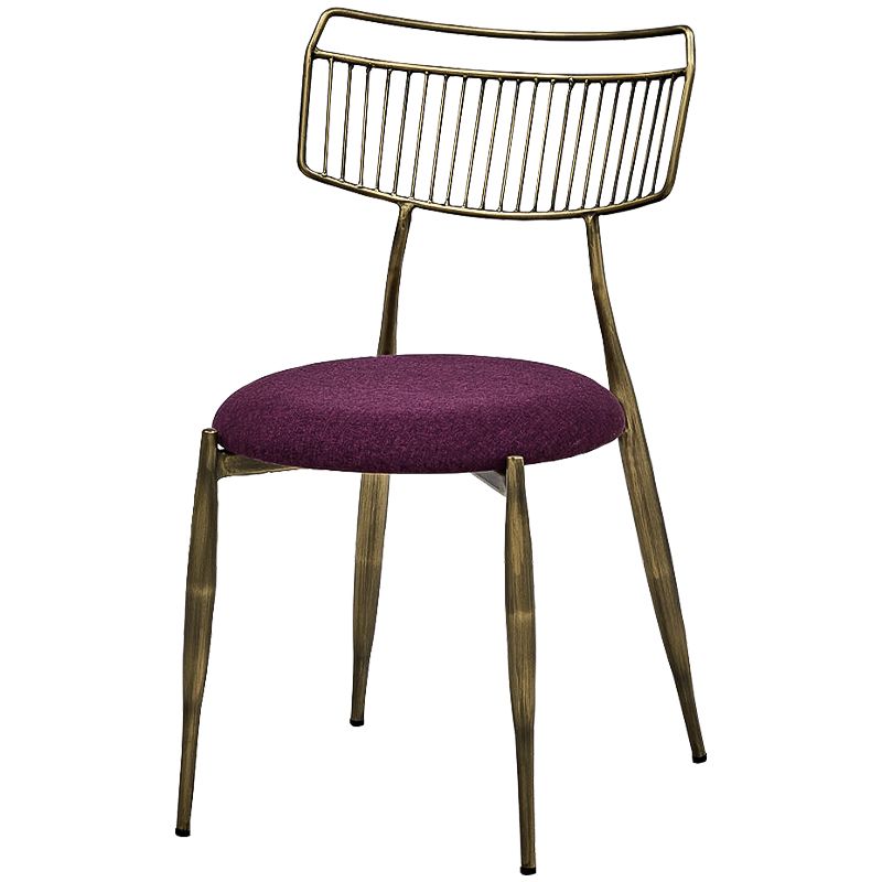 Стул Sim Stool Лиловый Бронза в Самаре | Loft Concept 